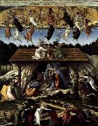 BOTTICELLI, Sandro The Mystical Nativity France oil painting reproduction